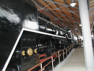 保存機関車C62の様子